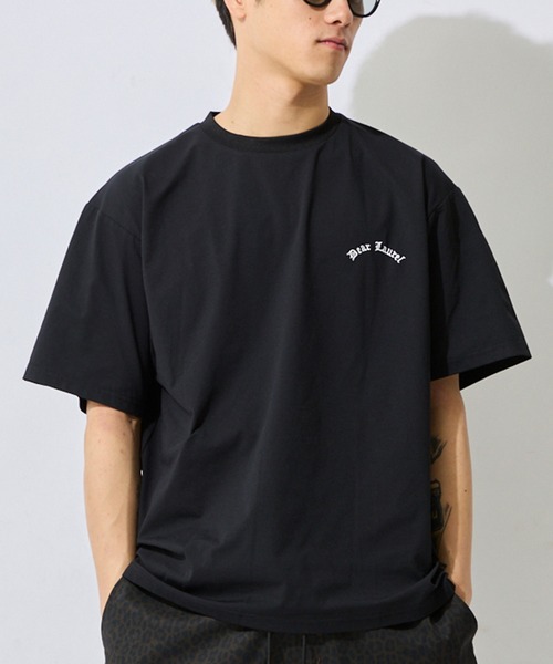 ムラサキスポーツ(ムラサキスポーツ)の「【ムラサキスポーツ限定】DEAR LAUREL/ディアローレル 半袖 Tシャツ ロゴ レオパード柄 バックプリント 軽量 速乾 水陸両用 DL26S-2107(Tシャツ/カットソー・メンズ・ブラック/ホワイト/チャコール・XL/L/M)」の13枚目の写真