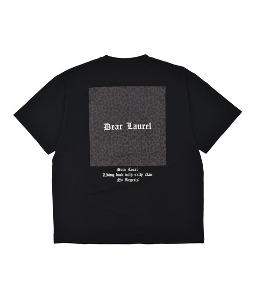 ムラサキスポーツ(ムラサキスポーツ)の「【ムラサキスポーツ限定】DEAR LAUREL/ディアローレル 半袖 Tシャツ ロゴ レオパード柄 バックプリント 軽量 速乾 水陸両用 DL26S-2107(Tシャツ/カットソー・メンズ・ブラック/ホワイト/チャコール・XL/L/M)」の19枚目の写真