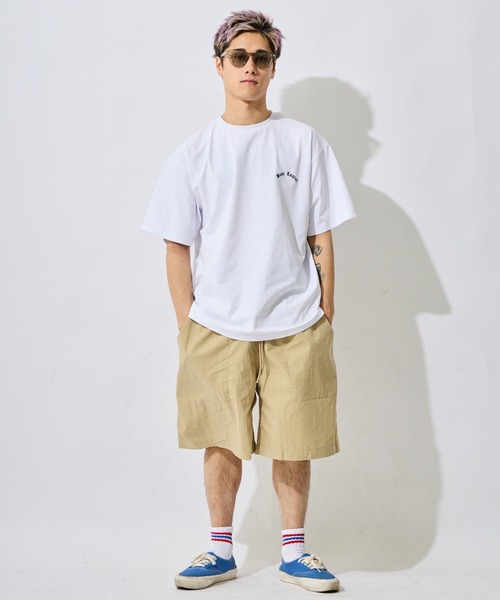 ムラサキスポーツ(ムラサキスポーツ)の「【ムラサキスポーツ限定】DEAR LAUREL/ディアローレル 半袖 Tシャツ ロゴ レオパード柄 バックプリント 軽量 速乾 水陸両用 DL26S-2107(Tシャツ/カットソー・メンズ・ブラック/ホワイト/チャコール・XL/L/M)」の5枚目の写真