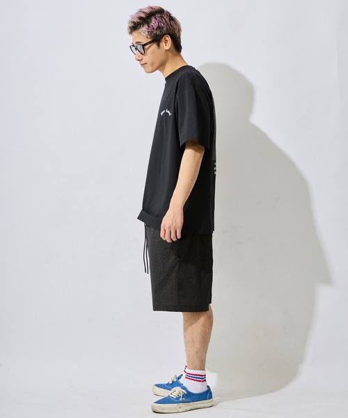 ムラサキスポーツ(ムラサキスポーツ)の「【ムラサキスポーツ限定】DEAR LAUREL/ディアローレル 半袖 Tシャツ ロゴ レオパード柄 バックプリント 軽量 速乾 水陸両用 DL26S-2107(Tシャツ/カットソー・メンズ・ブラック/ホワイト/チャコール・XL/L/M)」の15枚目の写真