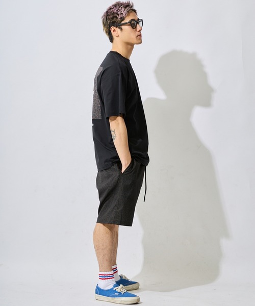 ムラサキスポーツ(ムラサキスポーツ)の「【ムラサキスポーツ限定】DEAR LAUREL/ディアローレル 半袖 Tシャツ ロゴ レオパード柄 バックプリント 軽量 速乾 水陸両用 DL26S-2107(Tシャツ/カットソー・メンズ・ブラック/ホワイト/チャコール・XL/L/M)」の17枚目の写真