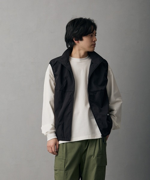 improves（インプローブス）の「ポリワッシャーベスト（ベスト・メンズ・カーキ/ブラック・X-LARGE/LARGE/MEDIUM/SMALL）」の2枚目の写真