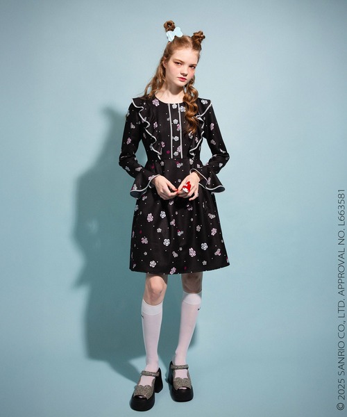 MILK（ミルク）の「マイメロ ROSE ワンピース（ワンピース・レディース・A/B・FREE）」の6枚目の写真