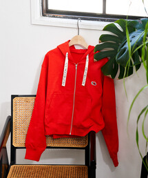 【オシャレ✩FREAK'S STORE】赤　ジップ　パーカー　ジャケット　M FREAK'S STORE - 【オシャレ✩FREAK'S STORE】赤 ジップ パーカー