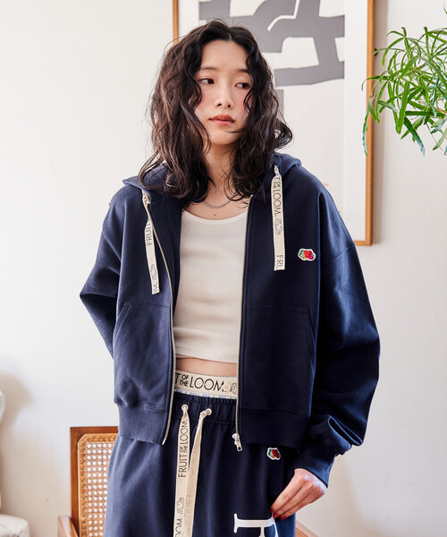 Khaju 別注 FRUITS OF THE LOOM:フードパーカー セール】FRUIT OF THE LOOM × FREAK'S STORE/フルーツオブザルーム