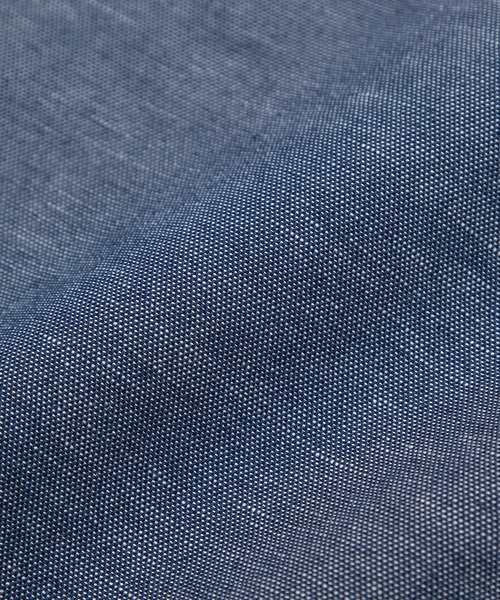 MEN'S BIGI（メンズビギ）の「【COLE HAAN/コール ハーン】別注 綿麻オックス半袖シャツ＜吸水速乾/UVカット/遮熱/透け防止＞（シャツ/ブラウス・メンズ・ネイビー/ホワイト・03/02/01/04）」の3枚目の写真