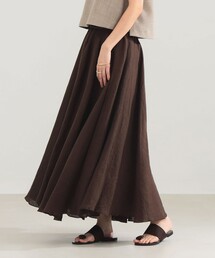 Demi-Luxe BEAMS | AK+1 / リネン マキシスカート(スカート)