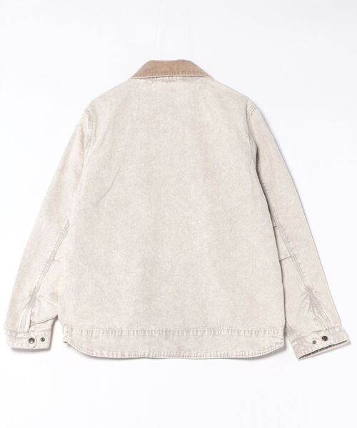 HOUSTON(ヒューストン)の「HOUSTON / COTTON CANVAS FADE WORK JACKET(ブルゾン・メンズ・グレー/チャコールグレー/ブラウン・X-LARGE/LARGE)」の8枚目の写真