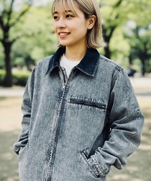 HOUSTON（ヒューストン）の「HOUSTON / COTTON CANVAS FADE WORK JACKET（ブルゾン）」