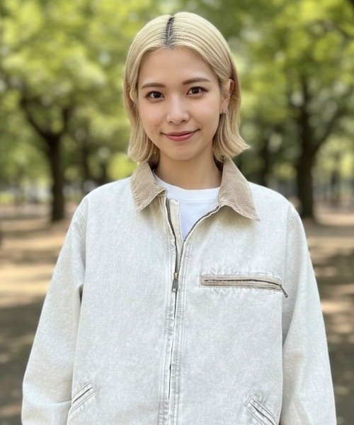 HOUSTON(ヒューストン)の「HOUSTON / COTTON CANVAS FADE WORK JACKET(ブルゾン・メンズ・グレー/チャコールグレー/ブラウン・X-LARGE/LARGE)」の7枚目の写真