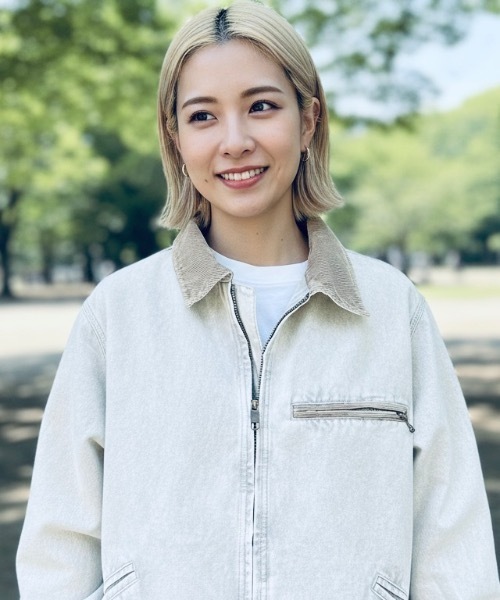 HOUSTON(ヒューストン)の「HOUSTON / COTTON CANVAS FADE WORK JACKET(ブルゾン・メンズ・グレー/チャコールグレー/ブラウン・X-LARGE/LARGE)」の18枚目の写真