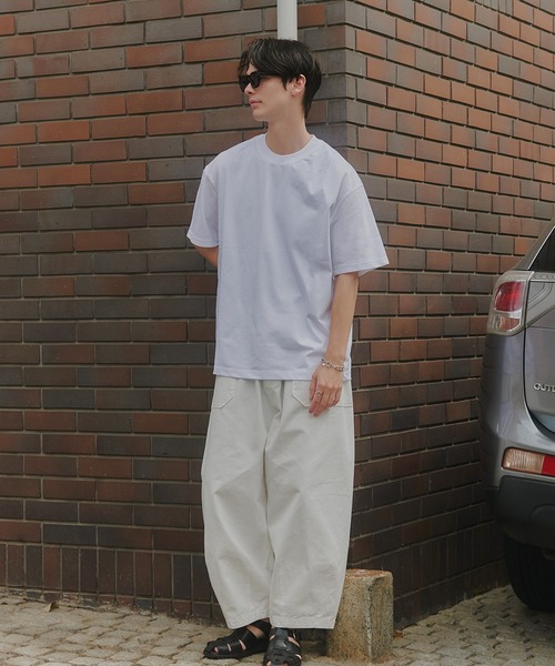 MAISON CLUB(メゾンクラブ)の「【MAISON CLUB】Function Crew Neck Tee /UVカット/機能素材/接触冷感/速乾 KNF-YI(Tシャツ/カットソー・メンズ・ダークグレー/ブラック/ライトグレー/ホワイト・XL/L/M)」の7枚目の写真