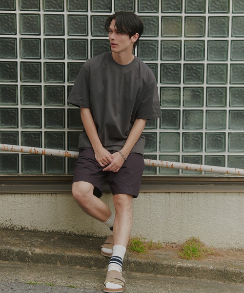 MAISON CLUB(メゾンクラブ)の「【MAISON CLUB】Function Crew Neck Tee /UVカット/機能素材/接触冷感/速乾 KNF-YI(Tシャツ/カットソー・メンズ・ダークグレー/ブラック/ライトグレー/ホワイト・XL/L/M)」の21枚目の写真