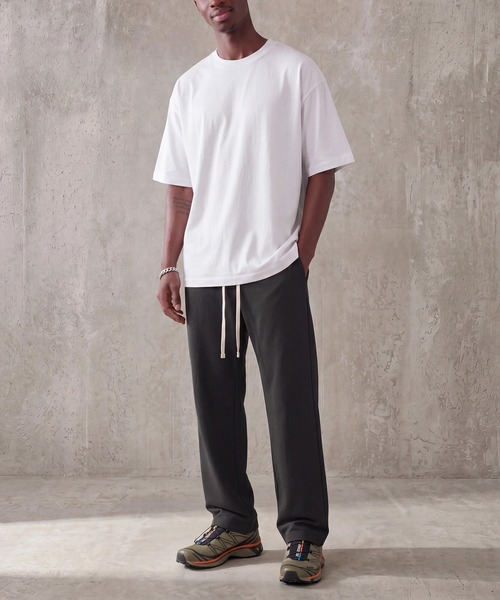 MAISON CLUB(メゾンクラブ)の「【MAISON CLUB】Function Crew Neck Tee /UVカット/機能素材/接触冷感/速乾 KNF-YI(Tシャツ/カットソー・メンズ・ダークグレー/ブラック/ライトグレー/ホワイト・XL/L/M)」の10枚目の写真