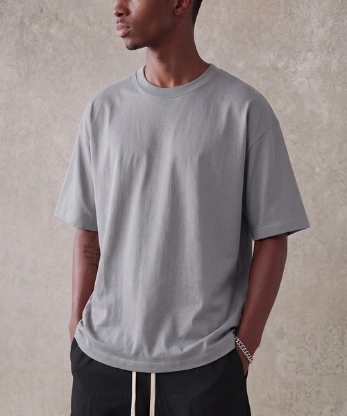 MAISON CLUB(メゾンクラブ)の「【MAISON CLUB】Function Crew Neck Tee /UVカット/機能素材/接触冷感/速乾 KNF-YI(Tシャツ/カットソー・メンズ・ダークグレー/ブラック/ライトグレー/ホワイト・XL/L/M)」の16枚目の写真