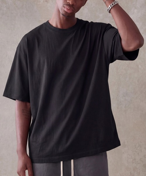MAISON CLUB(メゾンクラブ)の「【MAISON CLUB】Function Crew Neck Tee /UVカット/機能素材/接触冷感/速乾 KNF-YI(Tシャツ/カットソー・メンズ・ダークグレー/ブラック/ライトグレー/ホワイト・XL/L/M)」の11枚目の写真