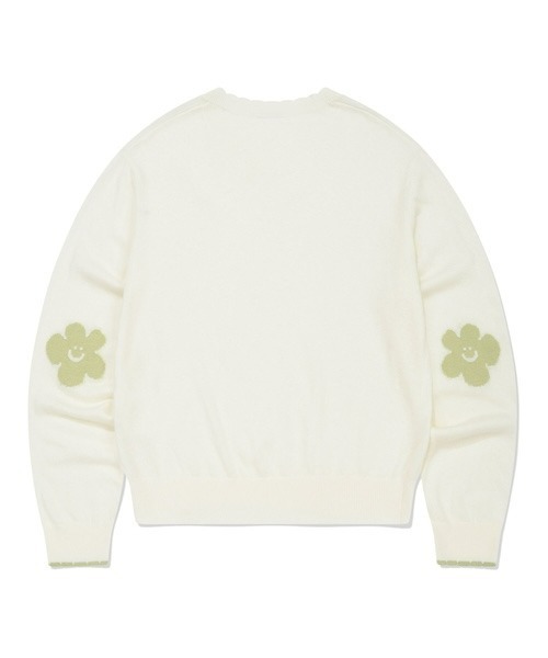 Wacky WiLLy(ワッキーウィリー)の「WOMEN'S LILY POINT V-NECK PULLOVER(ニット/セーター・レディース・クリーム・FREE)」の3枚目の写真