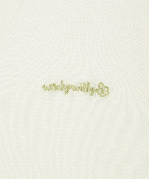 Wacky WiLLy(ワッキーウィリー)の「WOMEN'S LILY POINT V-NECK PULLOVER(ニット/セーター・レディース・クリーム・FREE)」の5枚目の写真