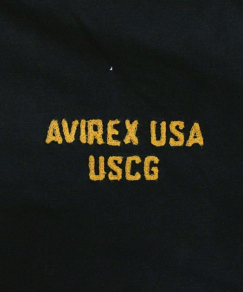 AVIREX(アヴィレックス)の「COTTON LIGHT MA-1 "U.S.COAST GUARD"(MA-1・メンズ・ブラック/オリーブ/ブラウン・M/XL/XXL/L)」の14枚目の写真