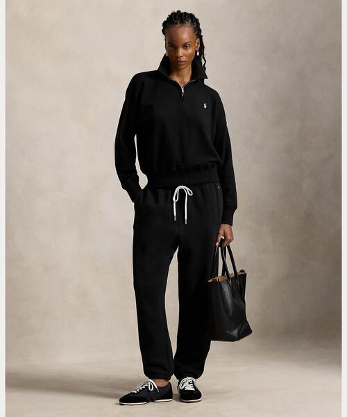 POLO RALPH LAUREN(ポロ ラルフ ローレン)の「ライトウェイト フリース クォータージップ(その他トップス・レディース・ブラック系1・XS/XL/L/M/S)」の6枚目の写真