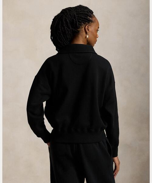 POLO RALPH LAUREN(ポロ ラルフ ローレン)の「ライトウェイト フリース クォータージップ(その他トップス・レディース・ブラック系1・XS/XL/L/M/S)」の5枚目の写真
