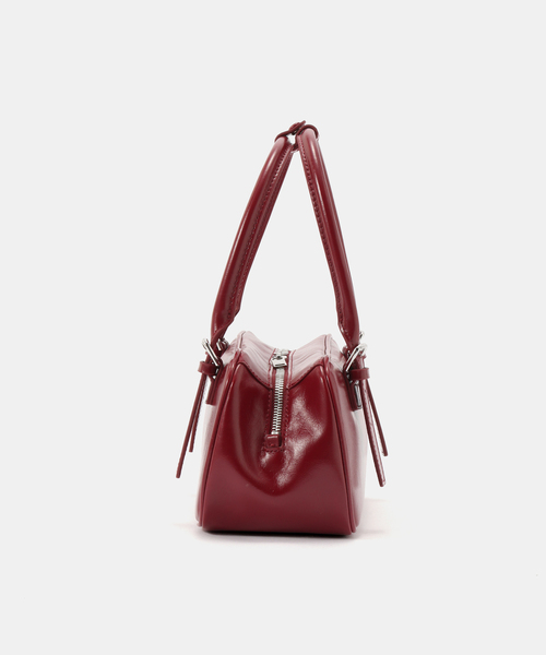 STANDOIL（スタンドオイル）の「【WEB限定】STAND OIL / スタンドオイル Square Bowling Bag（ショルダーバッグ・レディース・ベージュ/ボルドー/ブラック・FREE）」の16枚目の写真