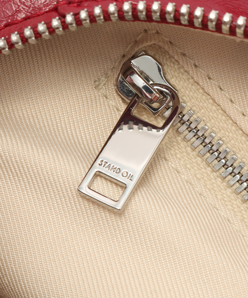 STANDOIL（スタンドオイル）の「【WEB限定】STAND OIL / スタンドオイル Square Bowling Bag（ショルダーバッグ・レディース・ベージュ/ボルドー/ブラック・FREE）」の6枚目の写真