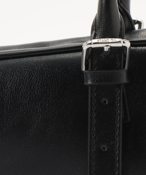 STANDOIL（スタンドオイル）の「【WEB限定】STAND OIL / スタンドオイル Square Bowling Bag（ショルダーバッグ・レディース・ベージュ/ボルドー/ブラック・FREE）」の12枚目の写真