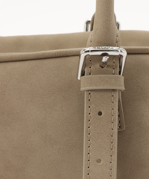 STANDOIL（スタンドオイル）の「【WEB限定】STAND OIL / スタンドオイル Square Bowling Bag（ショルダーバッグ・レディース・ベージュ/ボルドー/ブラック・FREE）」の13枚目の写真