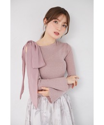 ニット/セーター（ピンク/桃色系・リボン）ファッション通販 - ZOZOTOWN