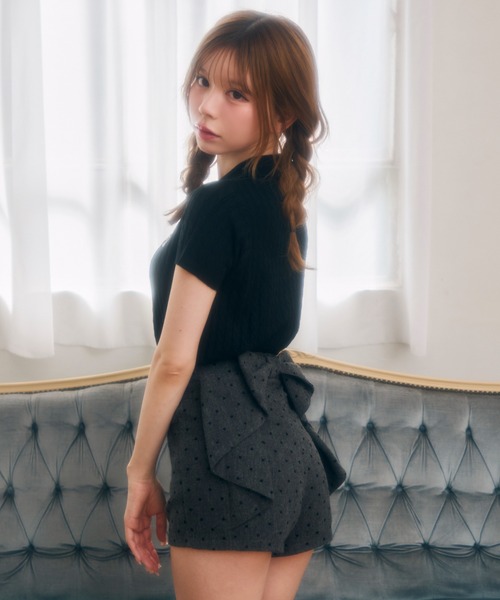 セール】バックリボンラメショートパンツ（その他パンツ）｜TITTY&CO