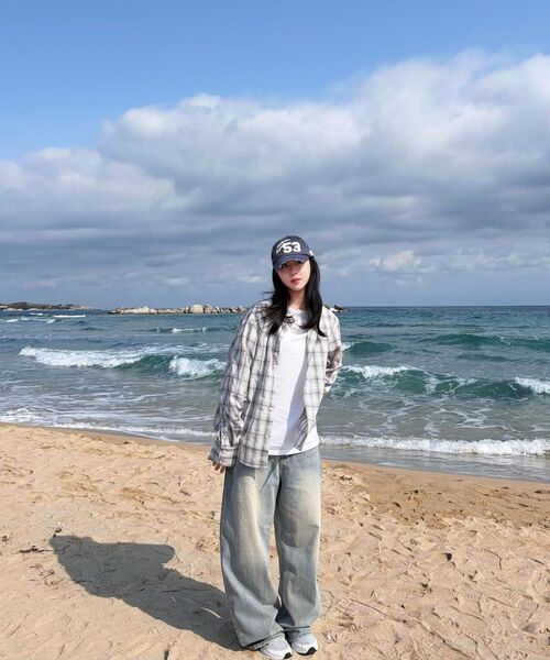 BALLUTE(バリュート)の「SEMI CROP WESTERN CHECK SHIRT (MULTI CHECK)(シャツ/ブラウス・メンズ・その他・LARGE/MEDIUM/SMALL)」の2枚目の写真