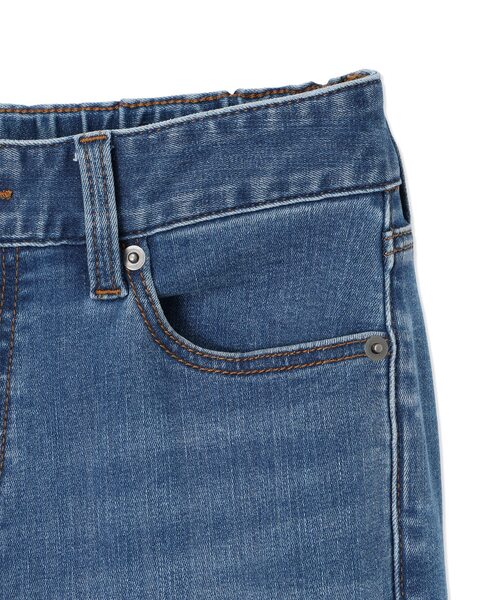 DECOY SINCE 1981（デコイシンスイチキュウハチイチ）の「ストレッチデニムストレートパンツ【ウエストゴム】（その他パンツ・レディース・ブルー/ネイビー・64/70/67）」の14枚目の写真