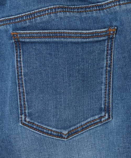 DECOY SINCE 1981（デコイシンスイチキュウハチイチ）の「ストレッチデニムストレートパンツ【ウエストゴム】（その他パンツ・レディース・ブルー/ネイビー・64/70/67）」の13枚目の写真