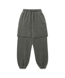 NICE GHOST CLUB（ナイスゴーストクラブ）の「PIGMENT LAYERED SWEAT PANTS_CHARCOAL(NG2ESUPA01A)（スウェットパンツ）」