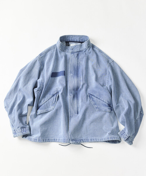 セール】フェード加工 M65 ショートモッズコート（ブルゾン）｜FREAK'S