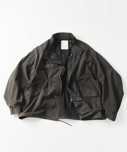 セール】フェード加工 M65 ショートモッズコート（ブルゾン）｜FREAK'S