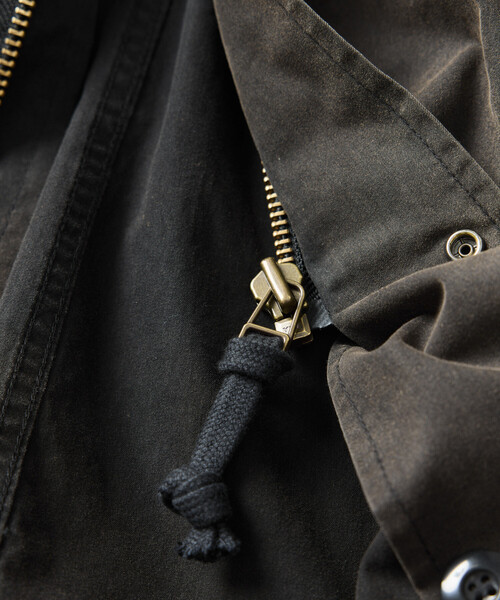 FREAK'S STORE(フリークスストア)の「フェード加工 M65 ショートモッズコート(ブルゾン・メンズ・ブルー/ブラック/オリーブ/ベージュ・MEDIUM/SMALL/LARGE)」の11枚目の写真