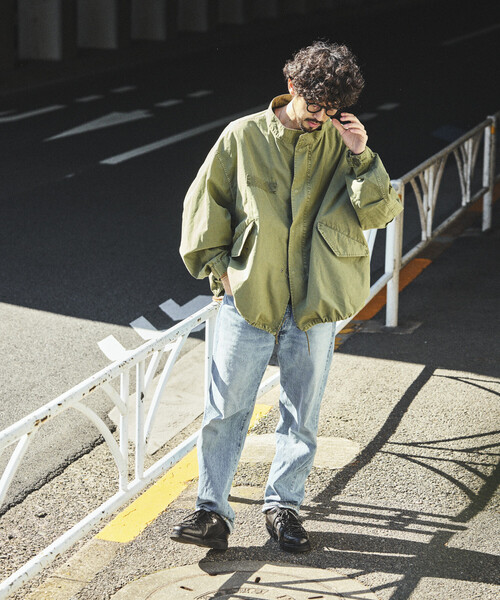 セール】フェード加工 M65 ショートモッズコート（ブルゾン）｜FREAK'S