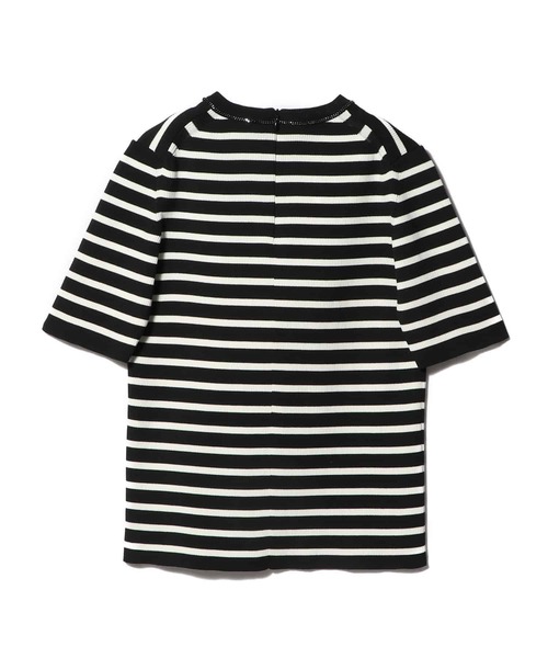 ESTNATION(エストネーション)の「ESTNATION / チェーンネックリブニット(Tシャツ/カットソー・レディース・ブラック系その他/オフホワイト/カーキ/ブラック・FREE)」の6枚目の写真
