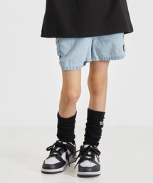 X-girl Stages | サイドレースアップ デニムショートパンツ(その他パンツ)