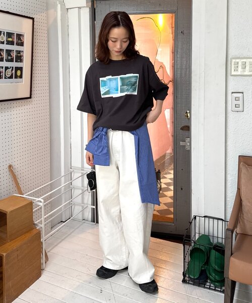 CIAOPANIC TYPY（チャオパニックティピー）の「【ユニセックス】VINTAGEアソートフォトプリントTシャツ（Tシャツ/カットソー・メンズ・グレー/チャコールグレー/イエロー・MEDIUM/LARGE）」の17枚目の写真