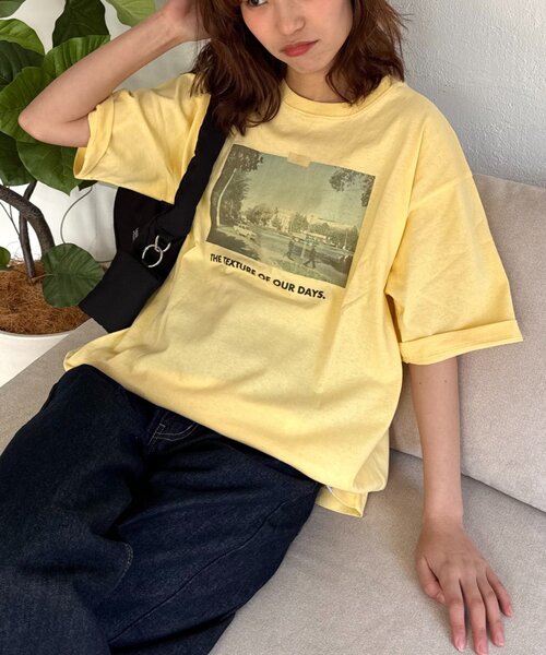 CIAOPANIC TYPY（チャオパニックティピー）の「【ユニセックス】VINTAGEアソートフォトプリントTシャツ（Tシャツ/カットソー・メンズ・グレー/チャコールグレー/イエロー・MEDIUM/LARGE）」の20枚目の写真