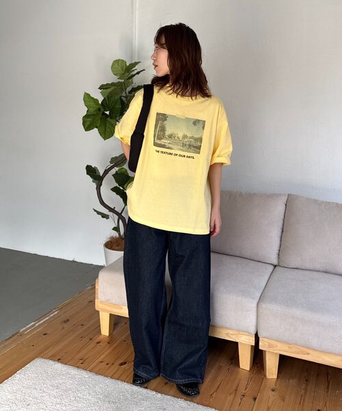 CIAOPANIC TYPY(チャオパニックティピー)の「【ユニセックス】VINTAGEアソートフォトプリントTシャツ(Tシャツ/カットソー・レディース・グレー/チャコールグレー/イエロー・MEDIUM/LARGE)」の6枚目の写真