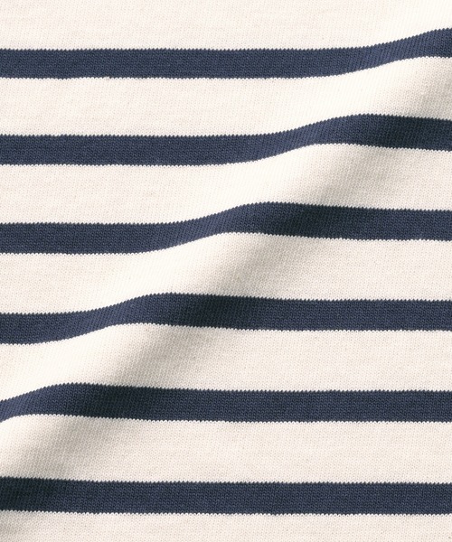 無印良品（ムジルシリョウヒン）の「キッズ 太番手クルーネック五分袖Ｔシャツ（Tシャツ/カットソー・キッズ・キナリ/カーキ系/ブラウン/レッド系/ライトオレンジ系/ライトオレンジ系1/ライトグリーン系/ネイビー系/チャコールグレー・110/120/130/140/150）」の20枚目の写真