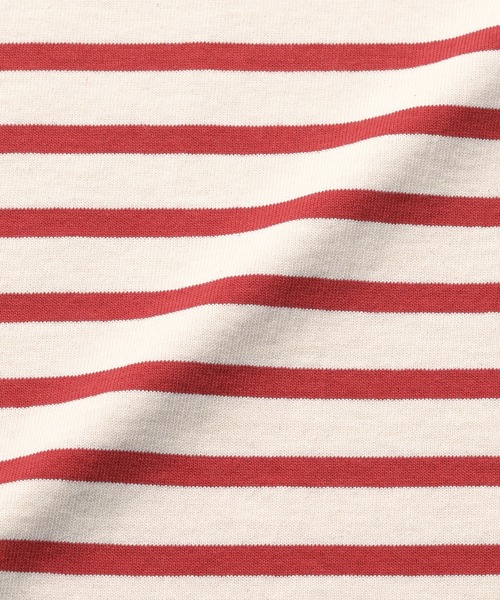 無印良品（ムジルシリョウヒン）の「キッズ 太番手クルーネック五分袖Ｔシャツ（Tシャツ/カットソー・キッズ・キナリ/カーキ系/ブラウン/レッド系/ライトオレンジ系/ライトオレンジ系1/ライトグリーン系/ネイビー系/チャコールグレー・110/120/130/140/150）」の19枚目の写真