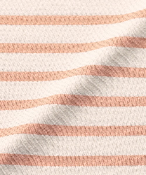 無印良品（ムジルシリョウヒン）の「キッズ 太番手クルーネック五分袖Ｔシャツ（Tシャツ/カットソー・キッズ・キナリ/カーキ系/ブラウン/レッド系/ライトオレンジ系/ライトオレンジ系1/ライトグリーン系/ネイビー系/チャコールグレー・110/120/130/140/150）」の17枚目の写真