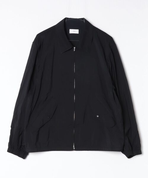 ATON(エイトン)の「ATON (エイトン) MAT AIRLY NYLON | FLIGHT JACKET(ブルゾン・メンズ・ブラック・4/6)」の8枚目の写真