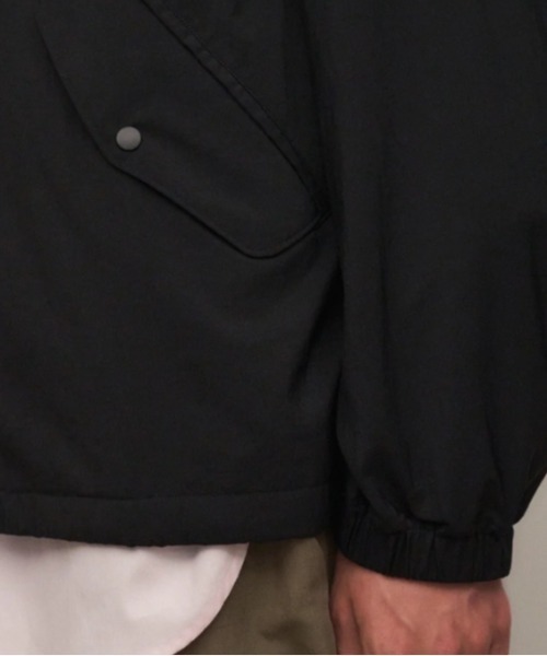 ATON(エイトン)の「ATON (エイトン) MAT AIRLY NYLON | FLIGHT JACKET(ブルゾン・メンズ・ブラック・4/6)」の7枚目の写真