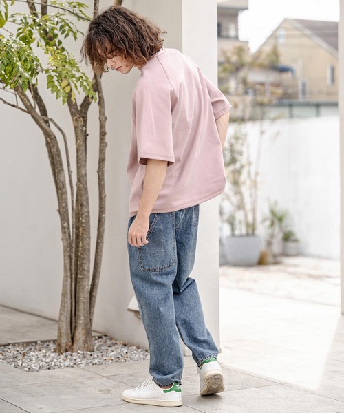 CAMBIO(カンビオ)の「mp14747-変形ポケットワイドテーパードデニムパンツ(HLCM0240)(デニムパンツ・メンズ・ブラック/インディゴブルー/ライトインディゴブルー・S/M/L)」の11枚目の写真